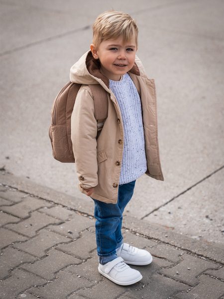 Baskets barefoot enfant Be Lenka Scoot Kids blanches