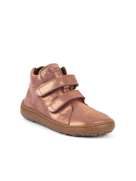 FRODDO KOTNÍKOVÉ Pink/Gold | Dětské celoroční barefoot boty