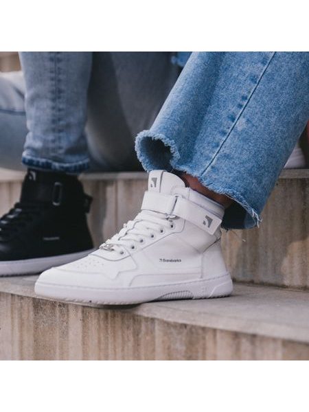 Боси маратонки Barebarics Zing High Top, бели