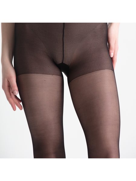 PUNČOCHY NADOTEC JISKRY 17 DEN Černá