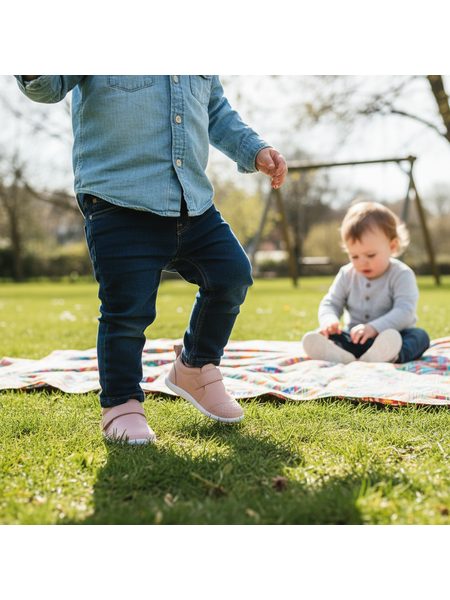 BOBUX XPLORER GO Seashell | Dětské barefoot tenisky