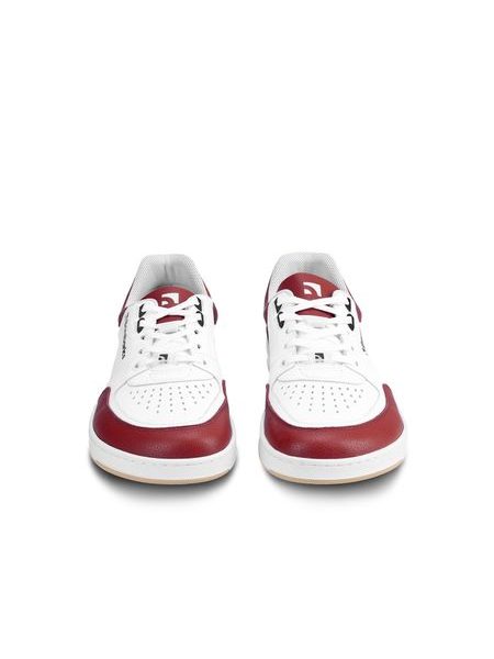 Ténis barefoot Barebarics Wave branco e vermelho carmim