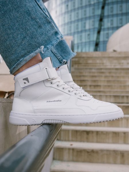 Боси маратонки Barebarics Zing High Top, бели