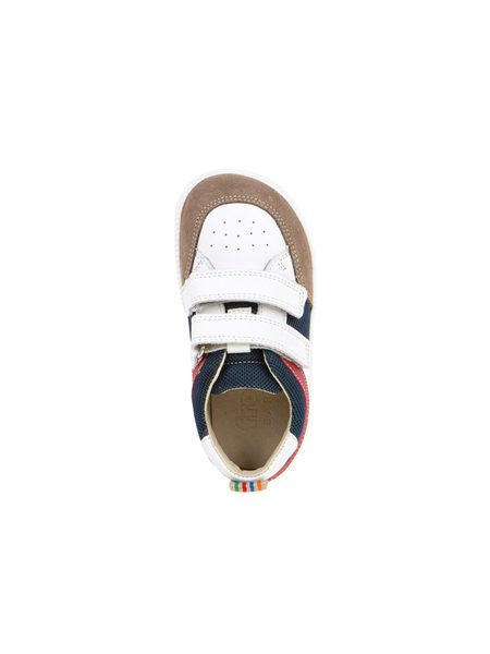 FRODDO TENISKY LOOP Blue Red | Dětské barefoot tenisky