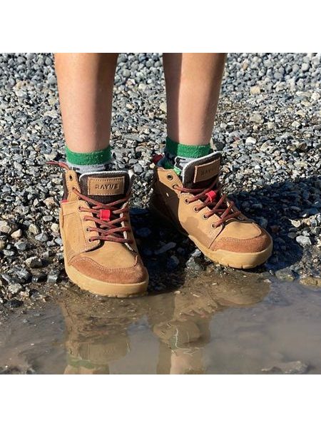 Ghete barefoot RAYVE BILBAO 3.0 maro coniac