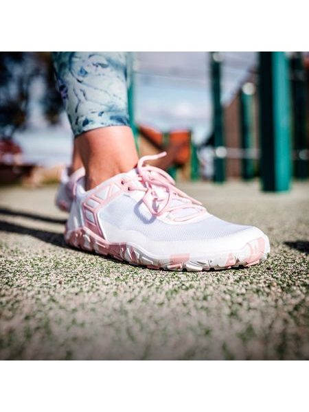 Barefoot Sportovní Tenisky BENNON Bílo/růžové
