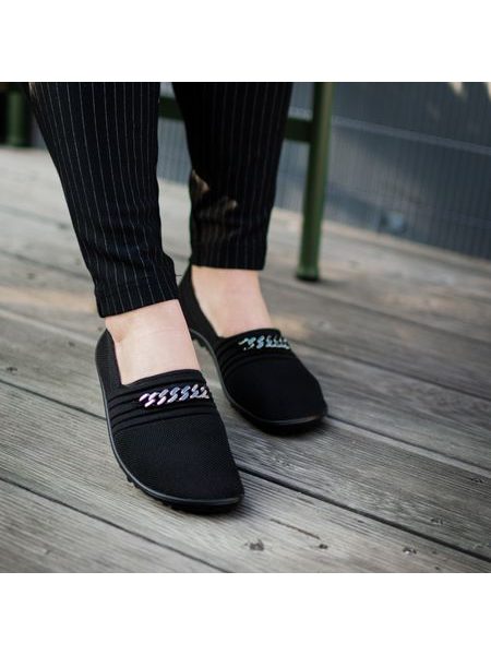 LEGUANO LADY FAMOUS Black | Dámské barefoot baleríny