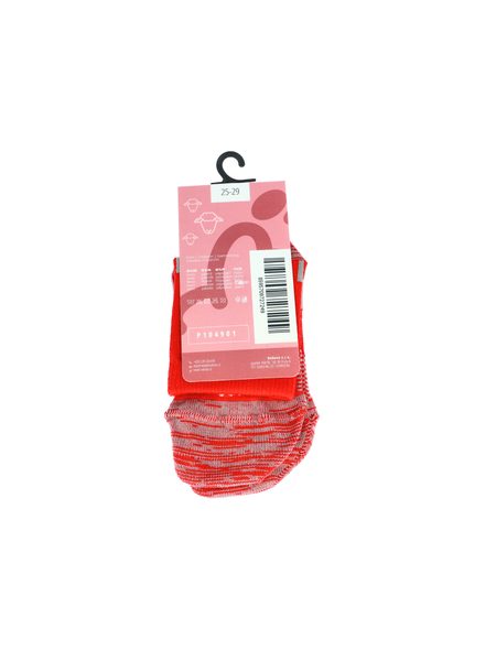 NABOSO BAREFOOT PONOŽKY MERINO Červené