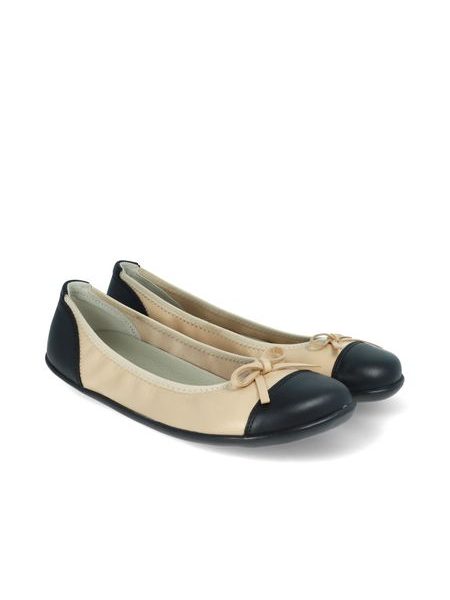 Damen-Barfußballerinas ANGLES HARMONIA Beige-Schwarz