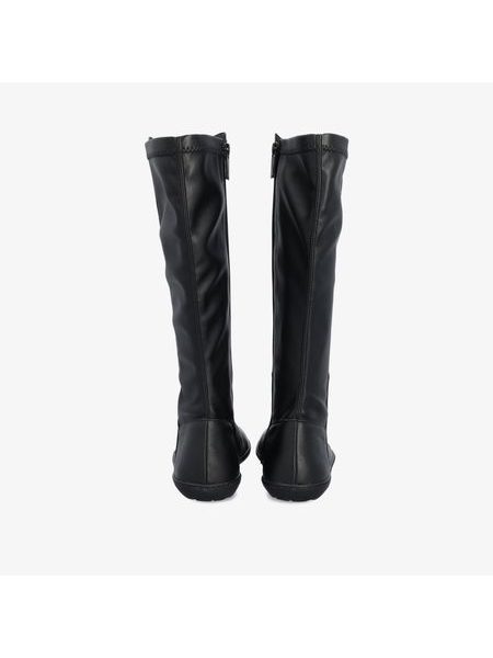 Dámské Barefoot Kozačky GROUNDIES® Mona Stretch Černé