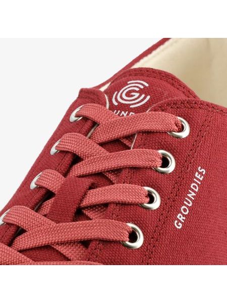 GROUNDIES® Lima Vínové | Barefoot tenisky