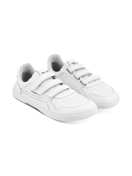 Barefoot sneakers voor dames en heren Barebarics Zing Velcro wit