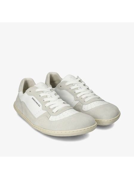 Dámské Barefoot+ Tenisky GROUNDIES® Nova GO1+ Bílo Béžové