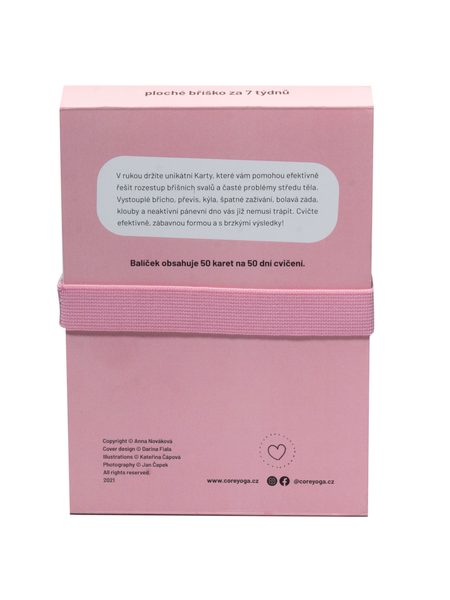 Cvičební karty - diastáza 2