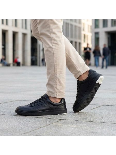 Pánské Barefoot Tenisky BLUSUN BLSN-600+M tmavě černé