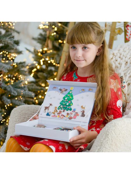 MAGNETICKÁ KNIHA VÁNOCE - CHRISTMAS MAGIC BOOK