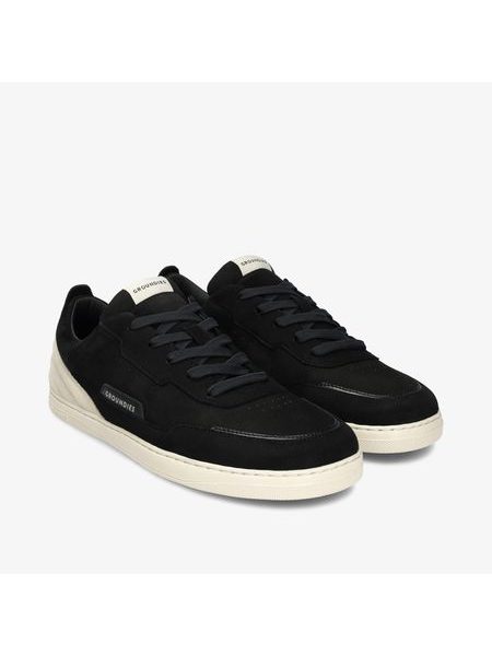 Barefoot Tenisky GROUNDIES® Zurich Černo Pískové