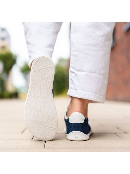Ténis barefoot unissexo Be Lenka Rebound ganga azul-escuro
