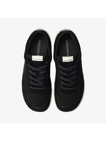 Barefoot Tenisky GROUNDIES® Zurich Černo Pískové