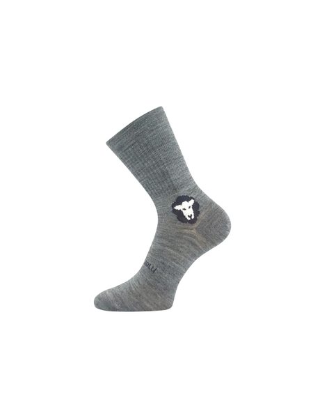 VoXX® BAREFOOTAN MERINO Ponožky Světle šedé