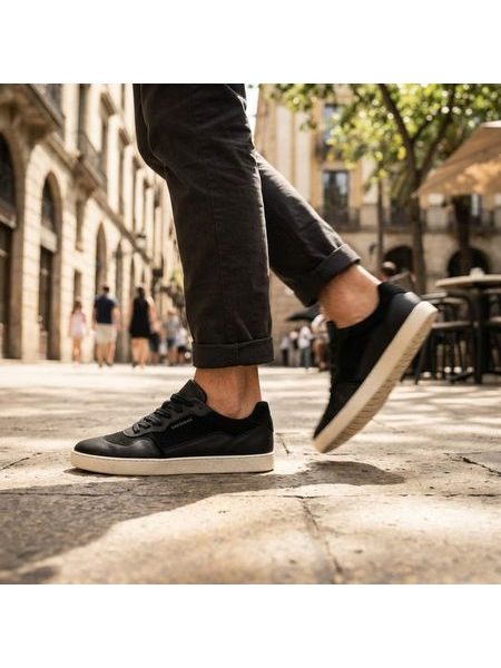 Pánské Barefoot Tenisky GROUNDIES® Nova Special Černé
