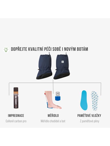 REIMA ANTURA Navy | Dětské barefoot návleky na nohy