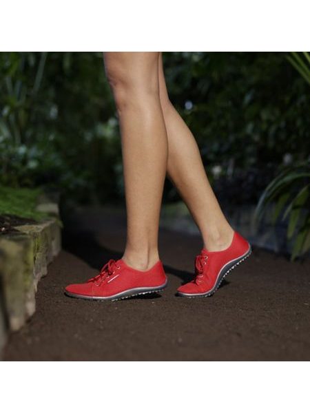 LEGUANO AKTIV Red | Barefoot tenisky 4