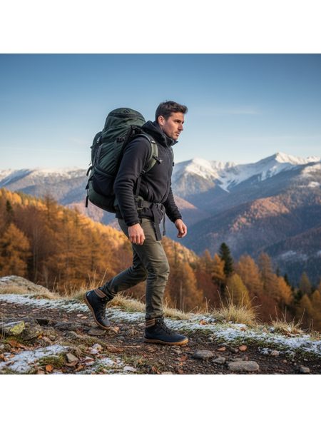 FREET ARKEN 2 Black | Barefoot zimní obuv