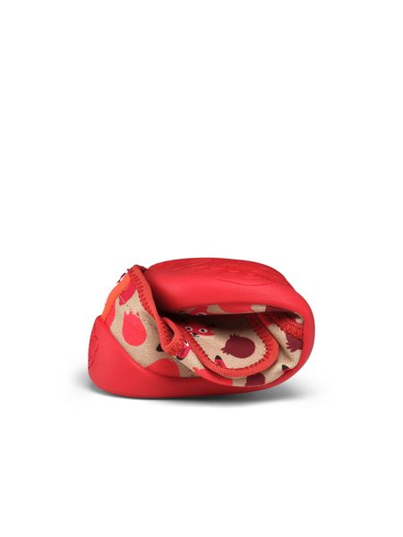 AFFENZAHN SLIPPER COTTON MOVE FOX Red | Dětské barefoot přezůvky