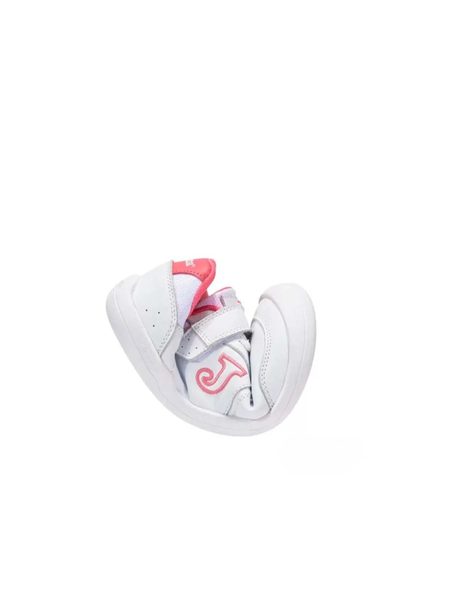JOMA VELA JR White Pink | Dětské barefoot tenisky