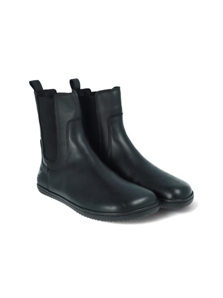 Ghete barefoot pentru femei ANGLES ORION negre netede