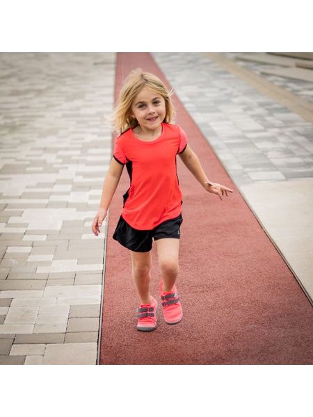 BEDA TENISKY BF 0001/ST/W/OT LILLY Neon Pink | Dětské barefoot tenisky