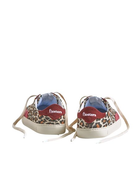 FLEETERS Peach Leopard & Borgona 5