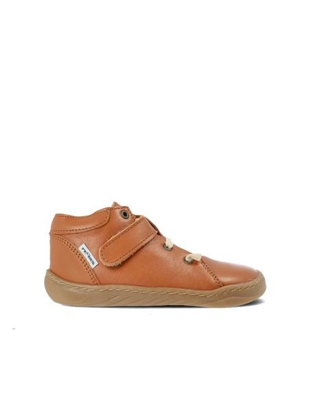 Dětské Barefoot Celoroční boty PEGRES SBF 62 hnědé