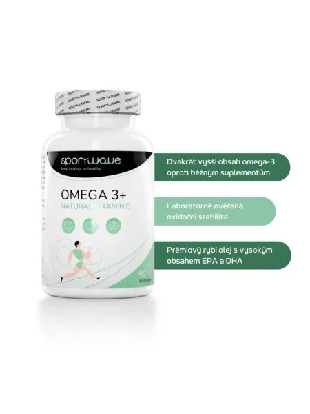 OMEGA 3+ Prémiový rybí olej