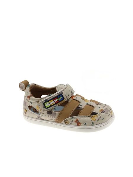 Sandálias barefoot de criança BEPPI SAPATO CASUAL BEBE bege