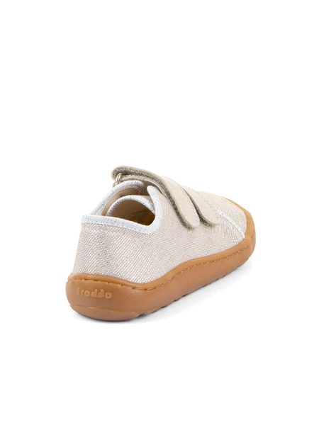FRODDO SNEAKER CANVAS Gold Shine | Dětské barefoot tenisky