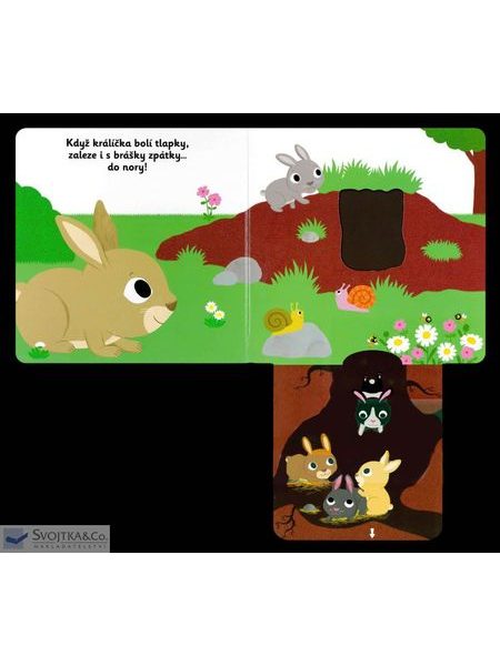 DĚTSKÁ KNIHA MINIPEDIE Dobrý den, králíčku!