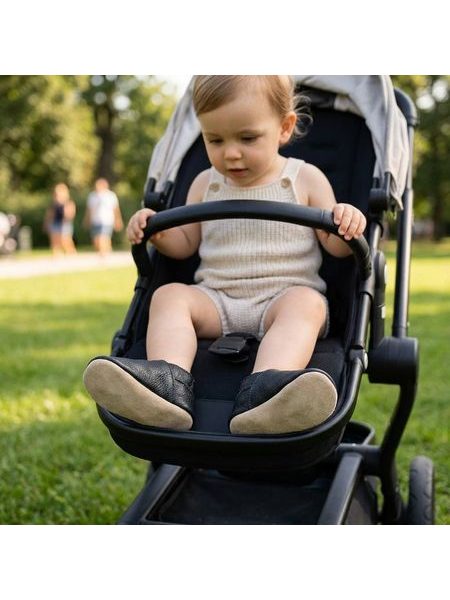 RAYVE CRAVITOS SOFT Black | Dětské barefoot capáčky