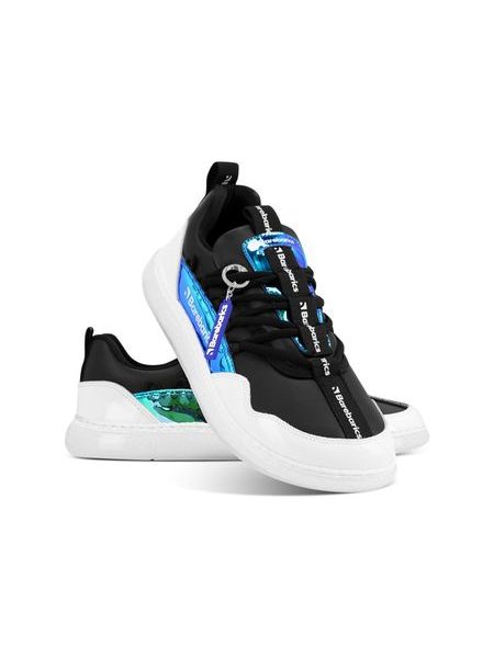 Barefoot sneakers voor dames en heren Barebarics Futura - Iridescent Black