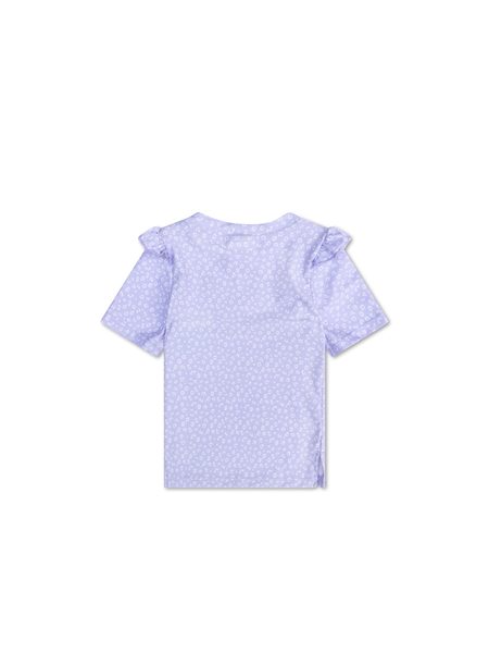 KOUPACÍ TRIČKO S UPF 50+ Lila Leopard