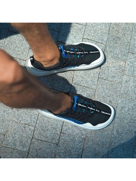 Barefoot sneakers voor dames en heren Barebarics Futura - Iridescent Black