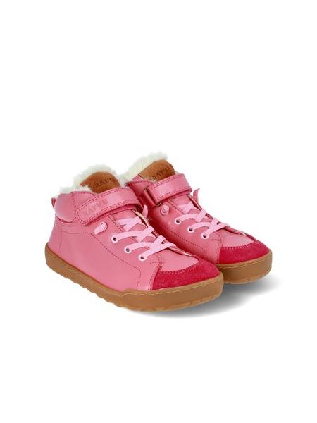 RAYVE BERGEN 3.0 Pink | Kinder-Barfußschuhe gefüttert für den Winter