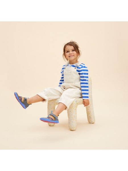 AFFENZAHN SANDAL VEGAN BREEZE TOUCAN Grey | Dětské barefoot sandály  02