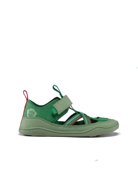 AFFENZAHN SANDAL VEGAN BREEZE FROG Green | Dětské barefoot sandály 1