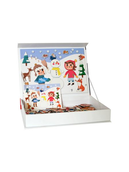 MAGNETICKÁ KNIHA VÁNOCE - CHRISTMAS MAGIC BOOK