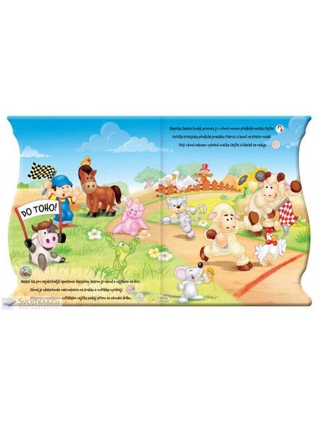 DĚTSKÁ KNIHA PŘÍBĚHY SE ZVUKY ZVÍŘATA NA FARMĚ 18 zvuků