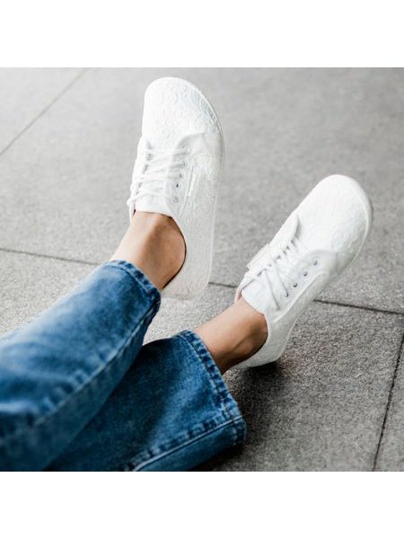 LEGUANO AMALFI White | Dámské barefoot tenisky
