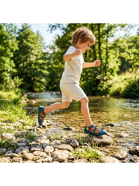 JOMA DRUA JUNIOR 2615 Green | Dětské barefoot sandály