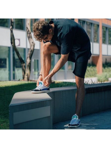 Barfußsneaker Barebarics Futura Irisierend Weiß